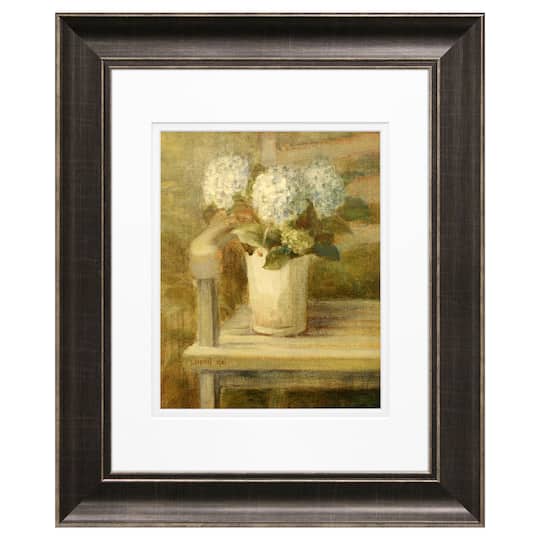 Timeless Frames&#xAE; Hydrangea Bouquet on Bench Framed Print Wall Art